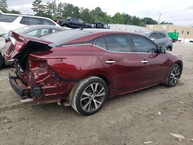 1N4AA6AP4HC403852 - 2017 NISSAN MAXIMA 3.5S RED photo 3