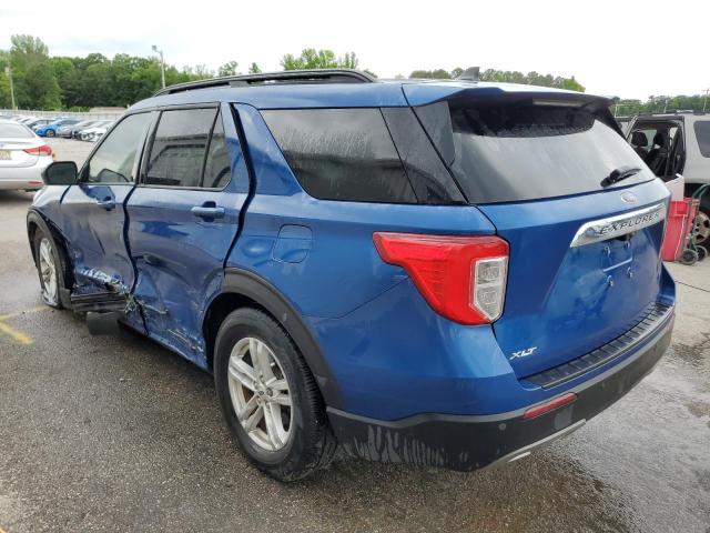 1FMSK7DH7NGC02324 - 2022 FORD EXPLORER XLT 蓝色 照片 2