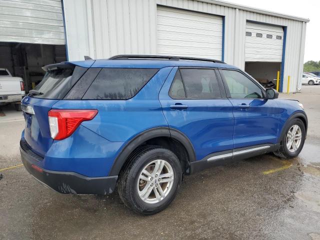 1FMSK7DH7NGC02324 - 2022 FORD EXPLORER XLT 蓝色 照片 3
