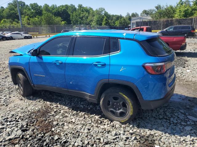 3C4NJDAB9JT480747 - 2018 JEEP COMPASS SPORT BLUE photo 2