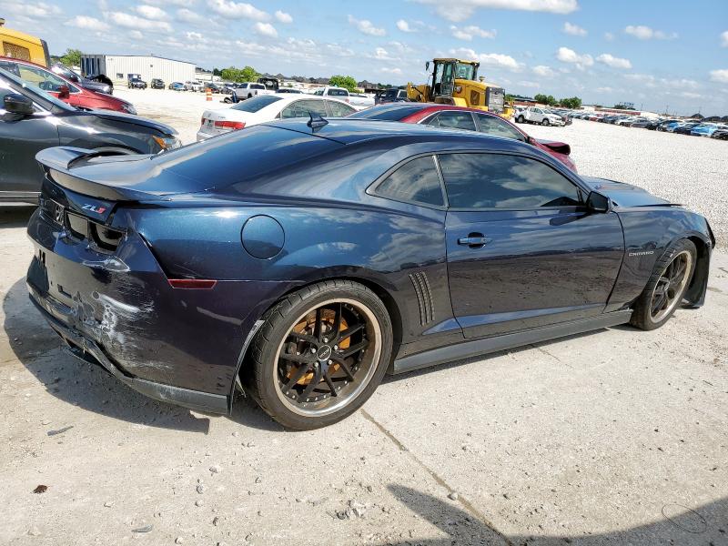 2G1FZ1EP9D9802420 - 2013 CHEVROLET CAMARO ZL1 BLUE photo 3
