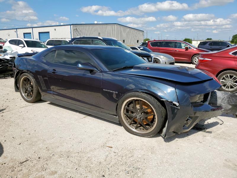 2G1FZ1EP9D9802420 - 2013 CHEVROLET CAMARO ZL1 BLUE photo 4