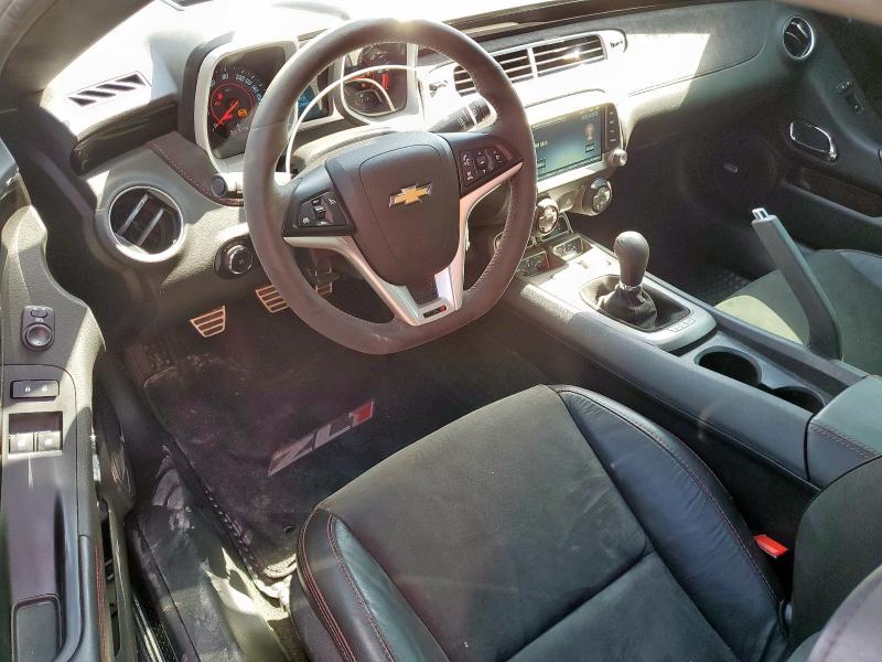 2G1FZ1EP9D9802420 - 2013 CHEVROLET CAMARO ZL1 BLUE photo 8