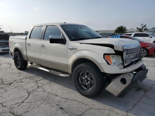 1FTPW12V89KC79243 - 2009 FORD F150 SUPERCREW WHITE photo 4