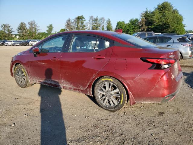 3N1CN8EV3ML906415 - 2021 NISSAN VERSA SV RED photo 2