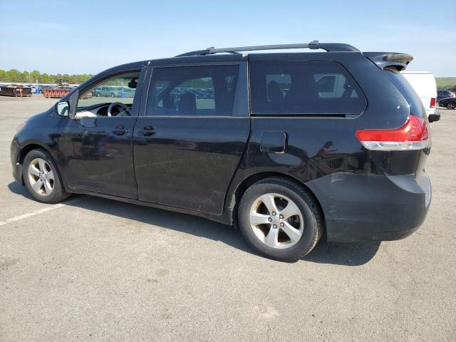 5TDKK3DC6BS079358 - 2011 TOYOTA SIENNA LE BLACK photo 2