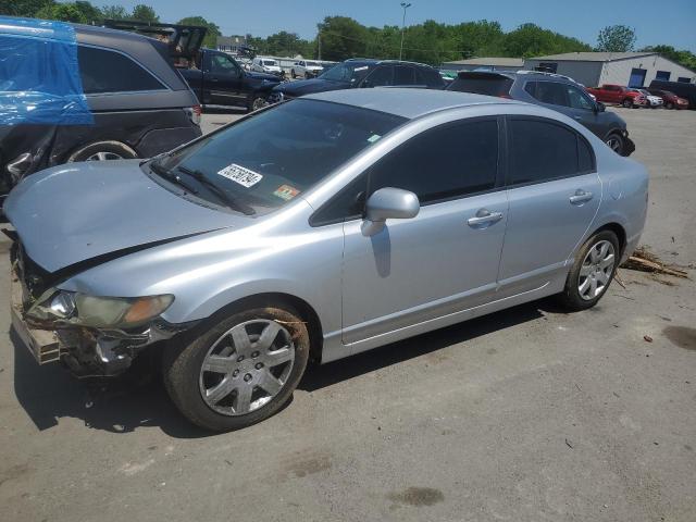 2HGFA16529H544879 - 2009 HONDA CIVIC LX SILVER photo 1