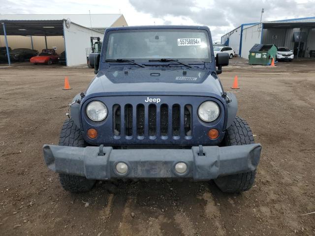 1C4BJWDG6DL553708 - 2013 JEEP WRANGLER U SPORT BLUE photo 5