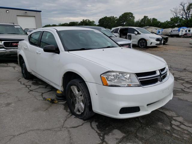 1C3CDZAB9EN146921 - 2014 DODGE AVENGER SE WHITE photo 4