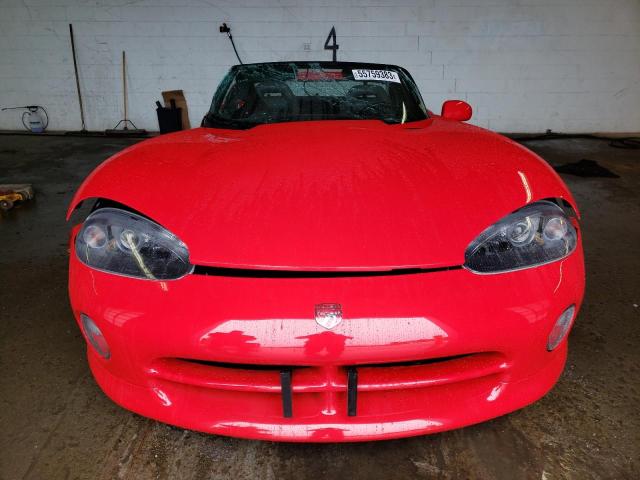 1B3BR65E9SV200520 - 1995 DODGE VIPER RT-10 RED photo 5