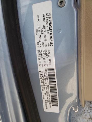 2C4RC1BG7DR806136 - 2013 CHRYSLER TOWN & COU TOURING 蓝色 照片 13