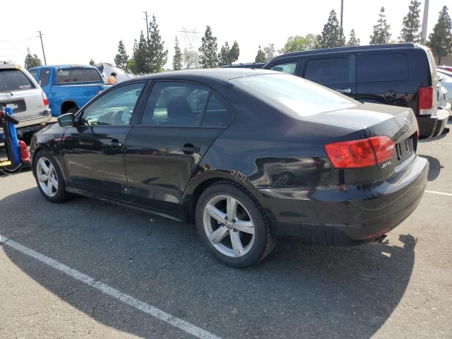 3VW2K7AJ7DM283399 - 2013 VOLKSWAGEN JETTA BASE Schwarz Foto 2