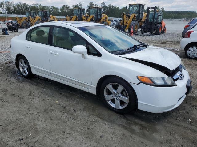 1HGFA16878L090835 - 2008 HONDA CIVIC EX WHITE photo 4