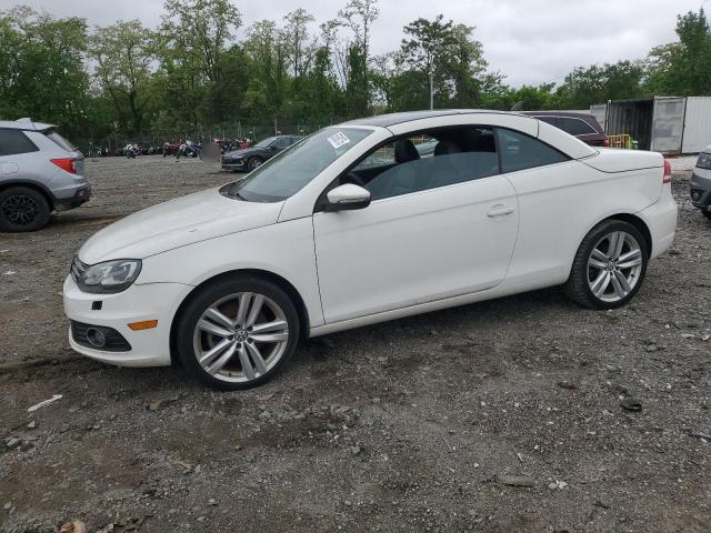 WVWFW8AH5EV001909 - 2014 VOLKSWAGEN EOS LUX WHITE photo 1