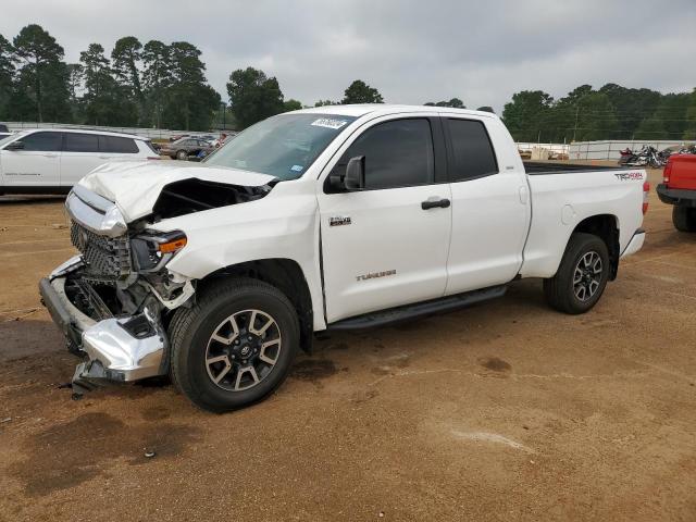 5TFUY5F10MX969379 - 2021 TOYOTA TUNDRA DOUBLE CAB SR/SR5 WHITE photo 1