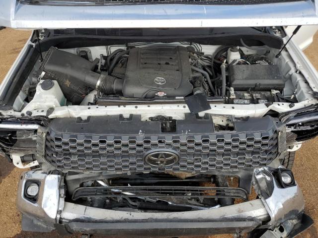 5TFUY5F10MX969379 - 2021 TOYOTA TUNDRA DOUBLE CAB SR/SR5 WHITE photo 11