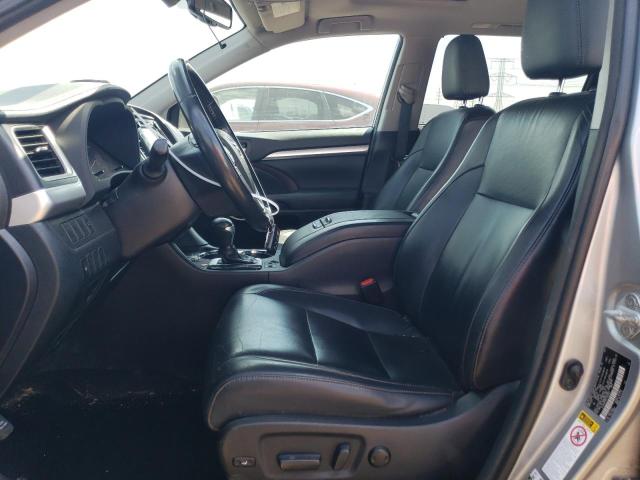 5TDJKRFHXFS183025 - 2015 TOYOTA HIGHLANDER XLE Gümüş foto 7