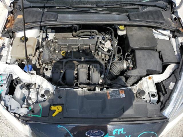 1FADP3N23HL293580 - 2017 FORD FOCUS TITANIUM WHITE photo 11