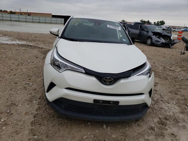 JTNKHMBX7K1026087 - 2019 TOYOTA C-HR XLE WHITE photo 5