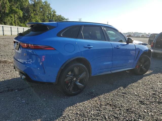 SADCZ2EE1RA730272 - 2024 JAGUAR F-PACE SVR BLUE photo 3