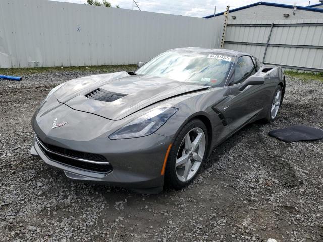 1G1YD2D79F5108888 - 2015 CHEVROLET CORVETTE STINGRAY 2LT GRAY photo 1