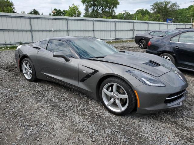 1G1YD2D79F5108888 - 2015 CHEVROLET CORVETTE STINGRAY 2LT GRAY photo 4