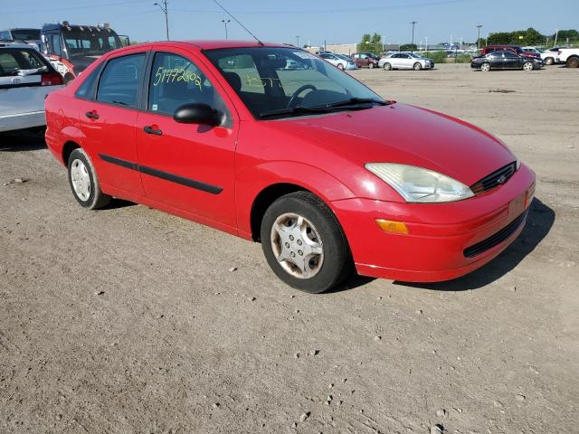 1FAFP33P82W247756 - 2002 FORD FOCUS LX RED photo 1