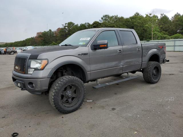 1FTFW1EF2BFB94669 - 2011 FORD F150 SUPERCREW GRAY photo 1