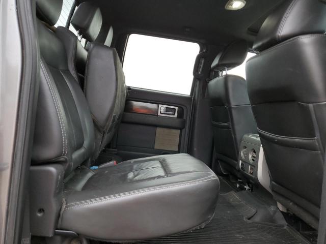 1FTFW1EF2BFB94669 - 2011 FORD F150 SUPERCREW GRAY photo 10