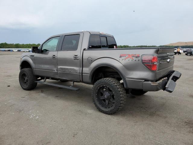 1FTFW1EF2BFB94669 - 2011 FORD F150 SUPERCREW GRAY photo 2