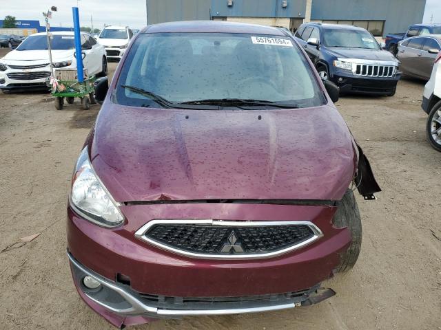 ML32A3HJ6JH004127 - 2018 MITSUBISHI MIRAGE ES MAROON photo 5