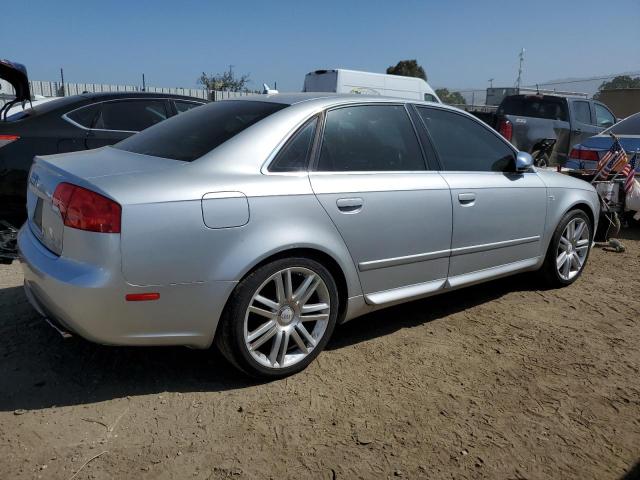 WAUGL78E17A055332 - 2007 AUDI NEW S4 QUATTRO SILVER photo 3