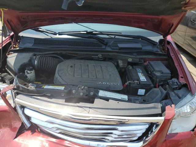 2A4RR5DG8BR698281 - 2011 CHRYSLER TOWN & COU TOURING RED photo 12