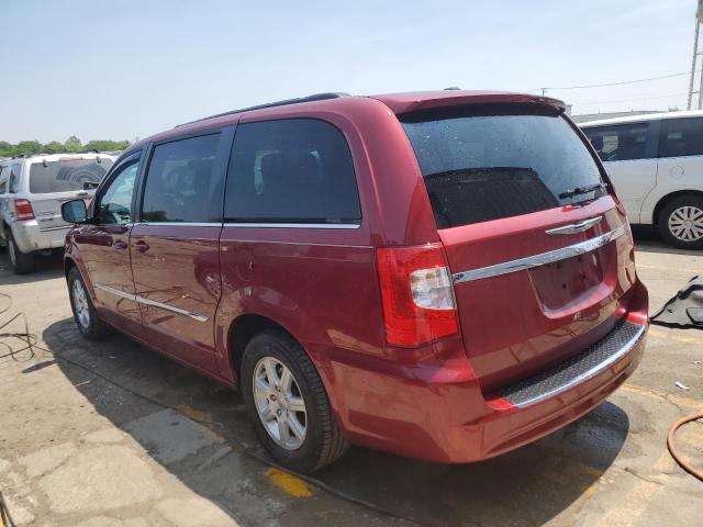 2A4RR5DG8BR698281 - 2011 CHRYSLER TOWN & COU TOURING RED photo 2