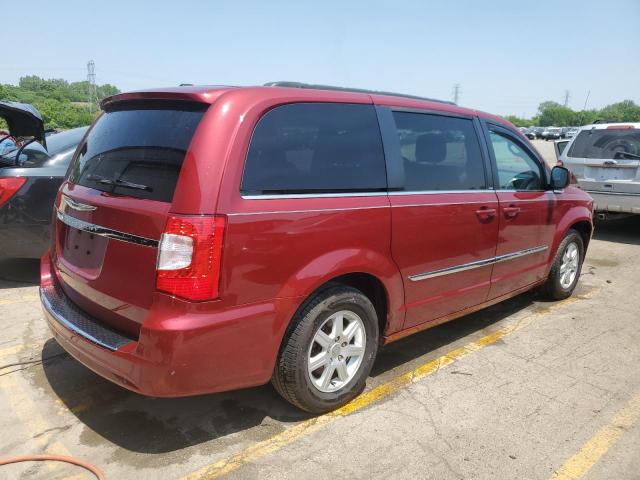 2A4RR5DG8BR698281 - 2011 CHRYSLER TOWN & COU TOURING RED photo 3
