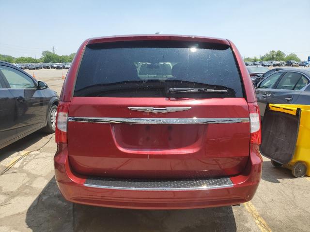 2A4RR5DG8BR698281 - 2011 CHRYSLER TOWN & COU TOURING RED photo 6