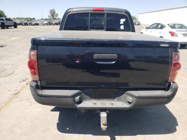 5TEJU62N06Z310064 - 2006 TOYOTA TACOMA DOUBLE CAB PRERUNNER BLACK photo 6