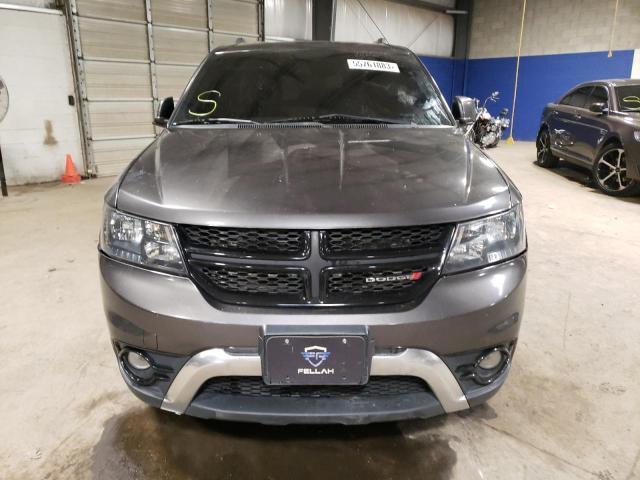 3C4PDCGGXHT590665 - 2017 DODGE JOURNEY CROSSROAD GRAY photo 5