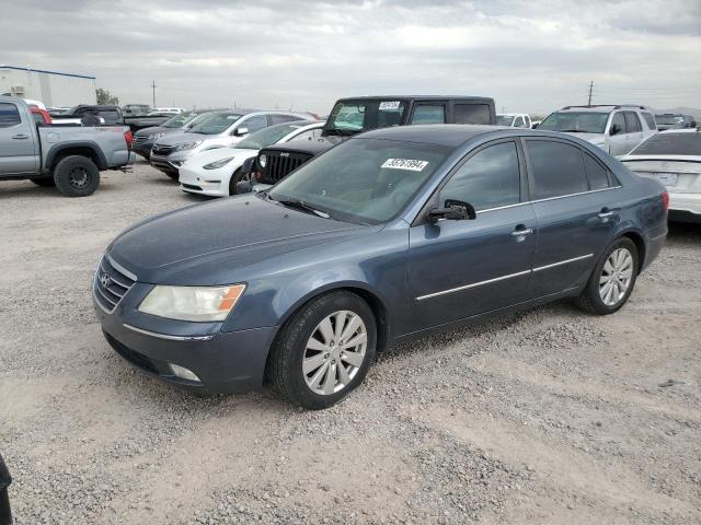 5NPEU46F19H431542 - 2009 HYUNDAI SONATA SE BLUE photo 1