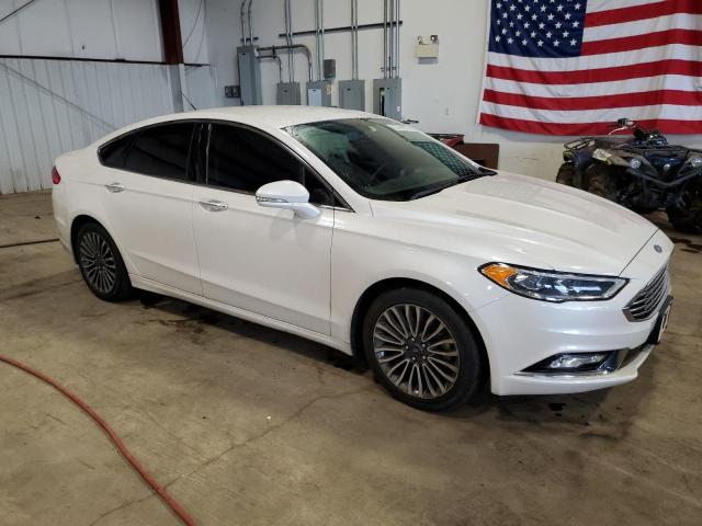 3FA6P0K90JR216049 - 2018 FORD FUSION TITANIUM/PLATINUM WHITE photo 4