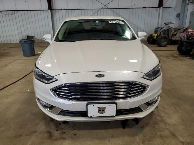 3FA6P0K90JR216049 - 2018 FORD FUSION TITANIUM/PLATINUM WHITE photo 5