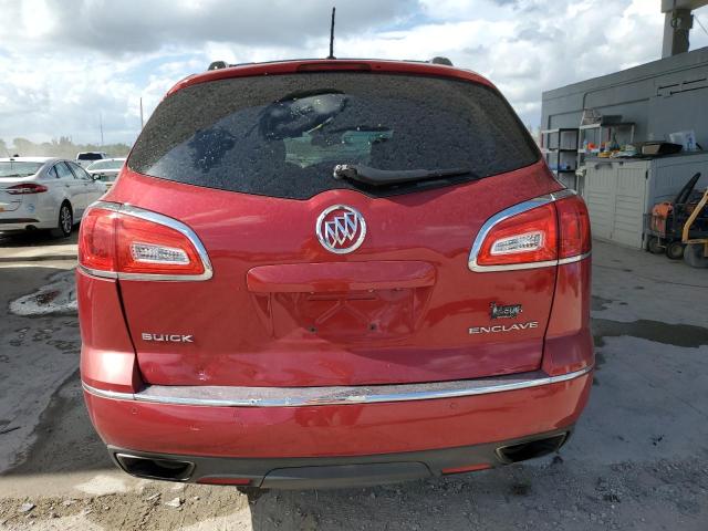 5GAKRDKD7DJ200235 - 2013 BUICK ENCLAVE BURGUNDY photo 6