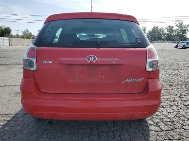 2T1KR32E57C671432 - 2007 TOYOTA COROLLA MA XR RED photo 6