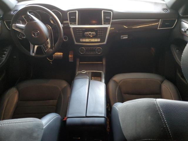 4JGDA5HB6FA604586 - 2015 MERCEDES-BENZ ML 350 4MATIC WHITE photo 8