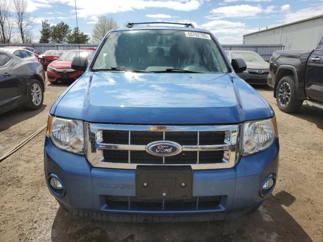 1FMCU0DG8AKC40228 - 2010 FORD ESCAPE XLT 蓝色 照片 5