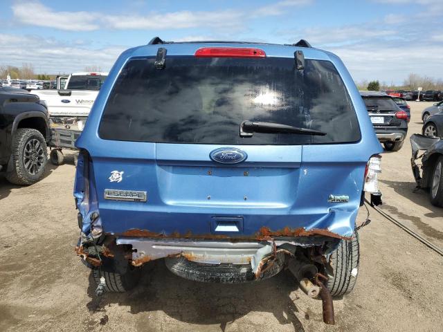 1FMCU0DG8AKC40228 - 2010 FORD ESCAPE XLT 蓝色 照片 6