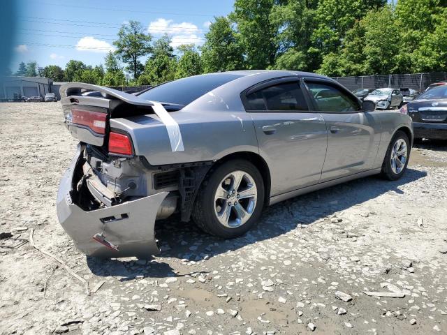 2C3CDXBG1DH687208 - 2013 DODGE CHARGER SE SILVER photo 3