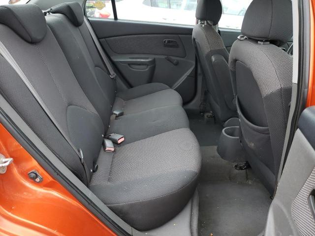 KNADE223X96451367 - 2009 KIA RIO BASE ORANGE photo 10