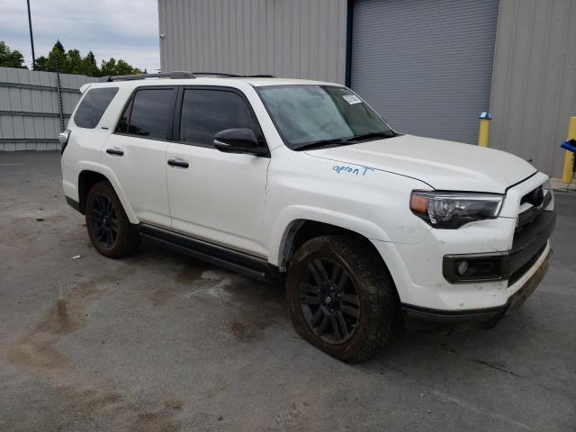 JTEBU5JR4K5699500 - 2019 TOYOTA 4RUNNER SR5 WHITE photo 4