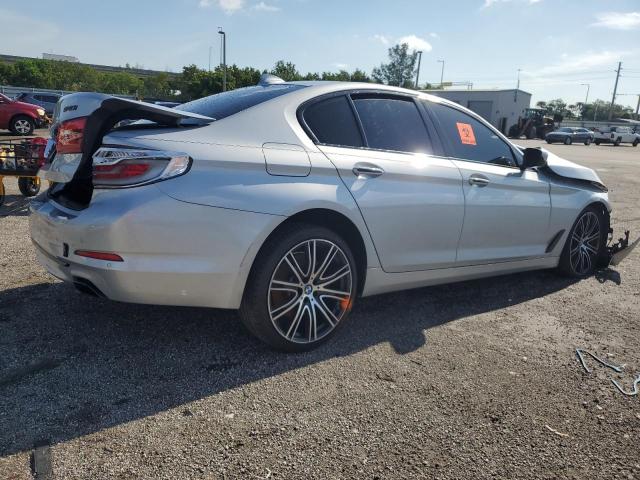 WBAJE5C38HG916904 - 2017 BMW 540 I SILVER photo 3